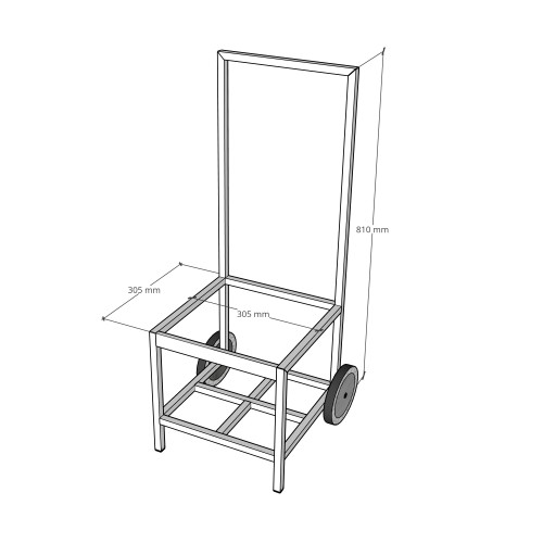 Liferider Damacana Su Taşıma Arabası K159DM01